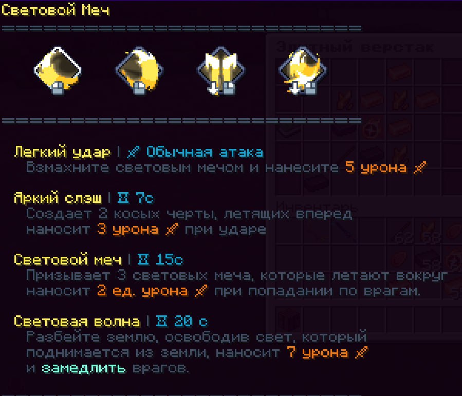 Характеристики